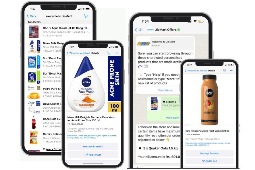 El auge del comercio conversacional en 2024: caso de éxito de jiomart en whatsapp
