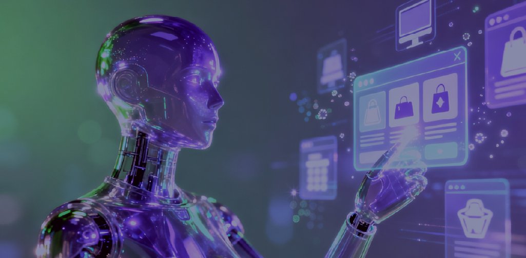 Agente de IA asistiendo a un cliente en un ecommerce con recomendaciones y carrito integrado