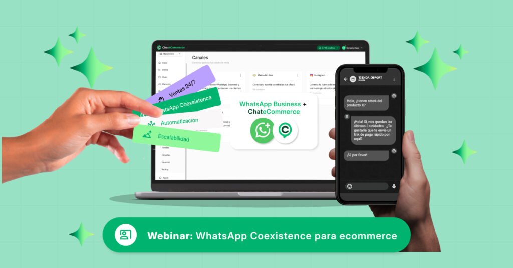 Webinar sobre WhatsApp Coexistence de ChateCommerce