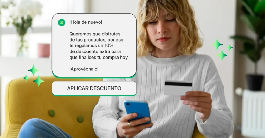 Recupero de carritos abandonados por WhatsApp con automatización conversacional para ecommerce