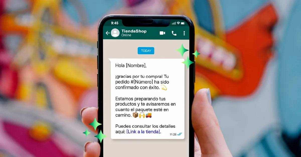 Mensajes de utilidad en WhatsApp para ecommerce: definición, ejemplos y buenas prácticas