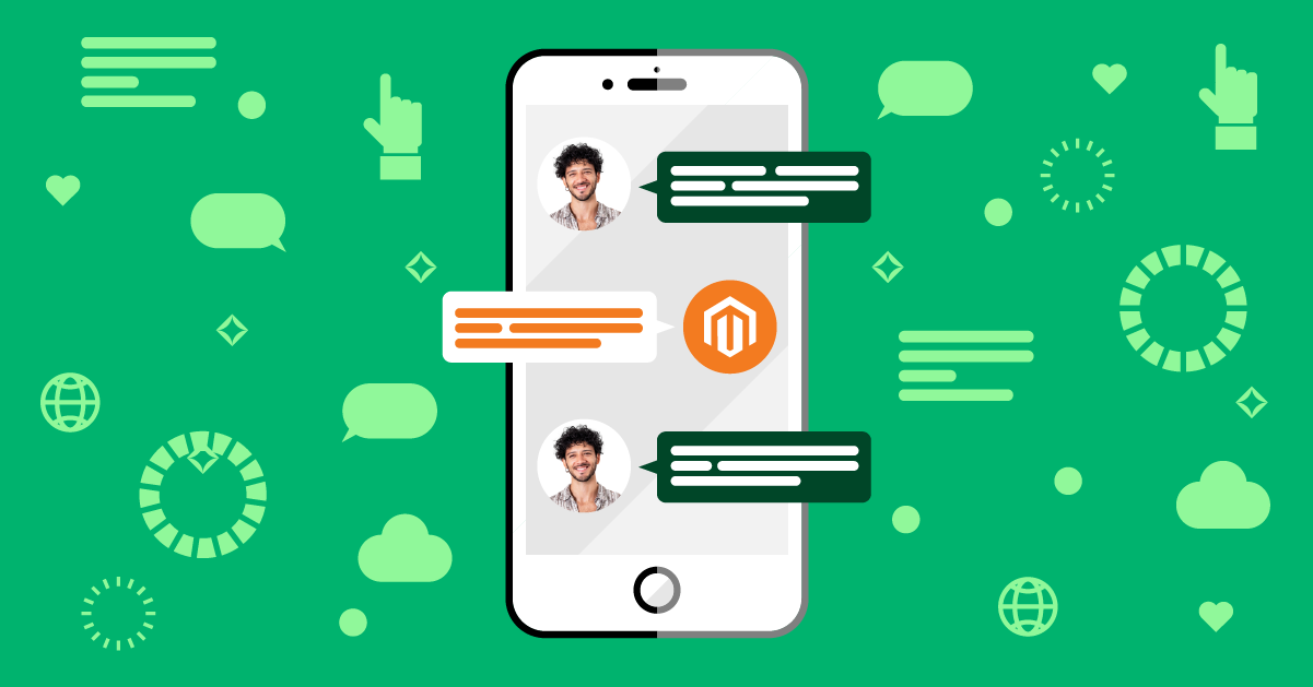 Integración de chat en vivo con WhatsApp en tienda Magento