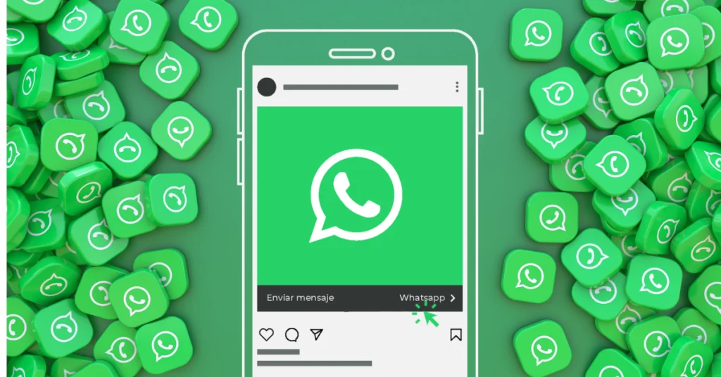 Anuncio Click to WhatsApp Ads en Meta conectado a un agente IA que cierra ventas de ecommerce en el chat