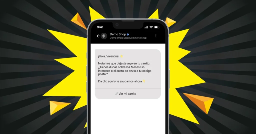Estrategia de recuperación de carritos abandonados por WhatsApp en Hot Sale México