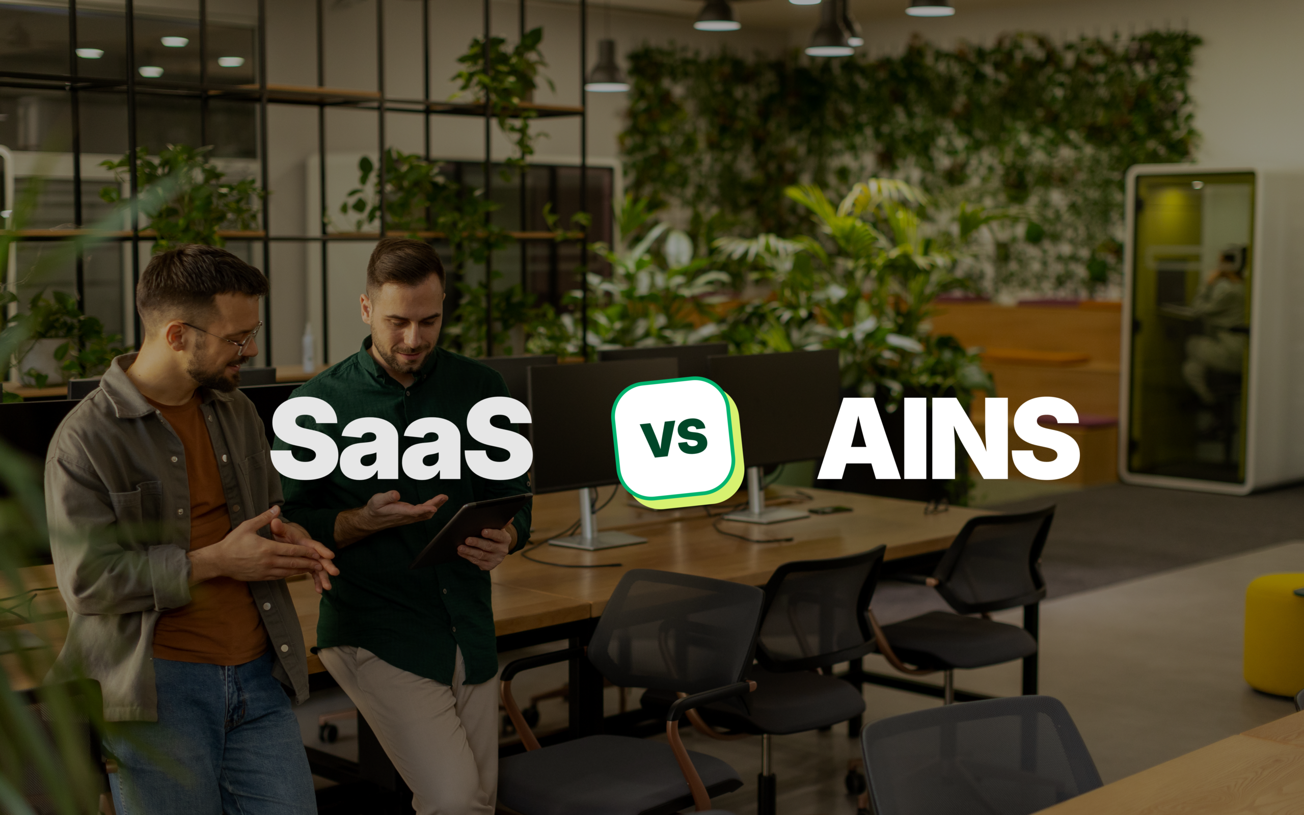 Comparativa entre AINS y SaaS tradicional para equipos de eCommerce